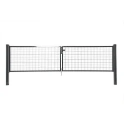 Napoli Dubbele Poort Antraciet 150x2x150cm RAL7016